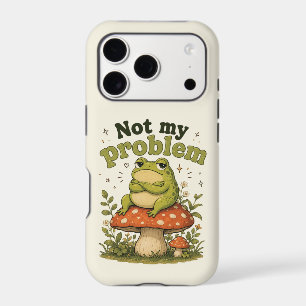 Étui de téléphone drôle de grenouille Cottagecore