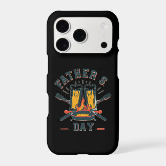 Étui de téléphone drôle de la fête des pères bière