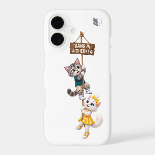 Étui de téléphone drôle Tom & Luna Chat - Accroche