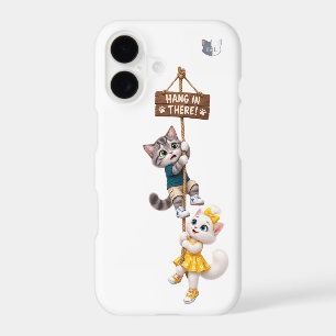 Étui de téléphone drôle Tom & Luna Chat Accroche-t