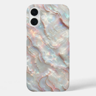 Étui de téléphone en agate perlée de luxe - Irides