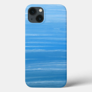 Étui de téléphone en art abstrait de vagues côtièr