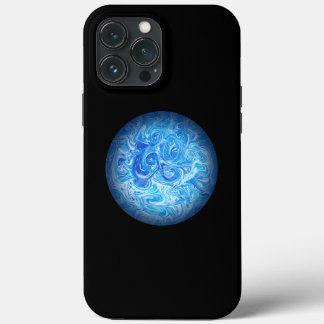 Étui de téléphone en art fluide Calm Tide