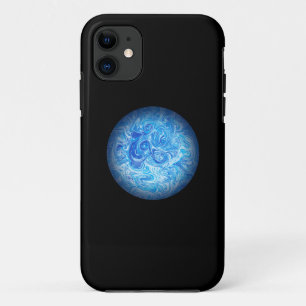 Étui de téléphone en art fluide Calm Tide