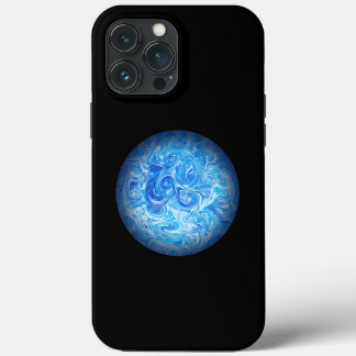 Étui de téléphone en art fluide Calm Tide