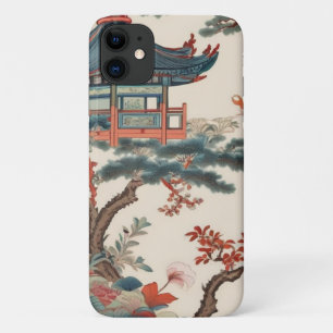 Étui de téléphone en chinoiserie