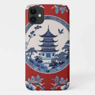 Étui de téléphone en chinoiserie