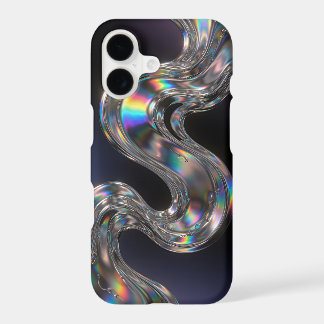 Étui de téléphone en métal chrome liquide | Irride