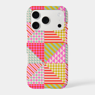 Étui de téléphone en patchwork coloré Accessoire t