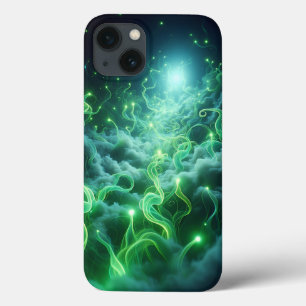 Étui de téléphone Énergie Verte Luminescente - Néo