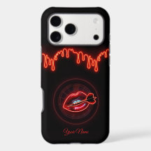 Étui de téléphone fléchettes néon holographique po
