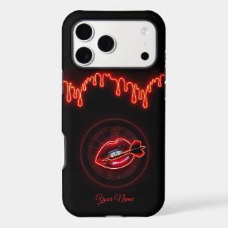 Étui de téléphone fléchettes néon holographique po