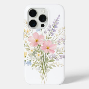Étui de téléphone Fleur de printemps Esthétique fl