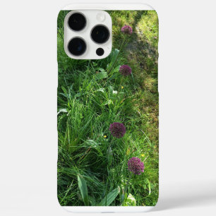 Étui de téléphone Fleur sauvage violette Design Na