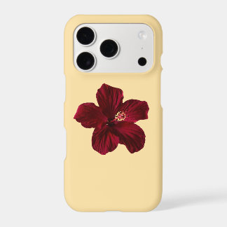 Étui de téléphone Fleur tropicale d'Hibiscus rouge