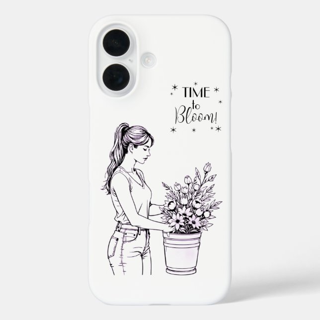 Étui de téléphone Fleurir (Verso)