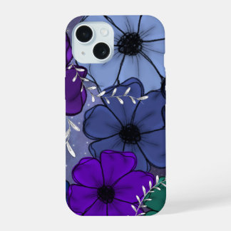 Étui de téléphone floral