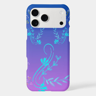Étui de téléphone floral iPhone 17 Pro Max