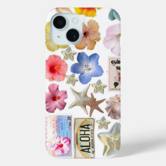 Étui de téléphone floral mignon et joli