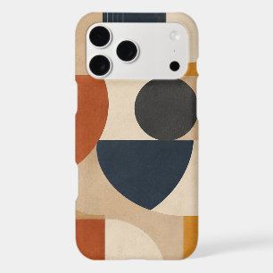 Étui de téléphone géométrique abstrait moderne