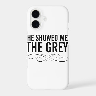 Étui de téléphone gris officiel