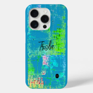 Étui de téléphone I Blue Mix en détresse HAMbyWG
