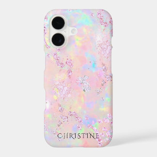 étui de téléphone iPhone motif minéral d'opale pho