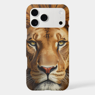 Étui de téléphone Lion Majestueux Art de faune pui