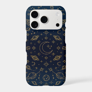 Étui de téléphone Luxe Céleste Lune & Étoiles