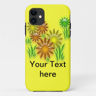 Étui de téléphone - Marguerites néon tridimensionn