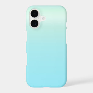 Étui de téléphone minimaliste avec dégradé de bleu