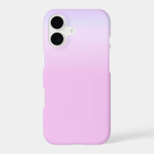 Étui de téléphone minimaliste dégradé rose bubble