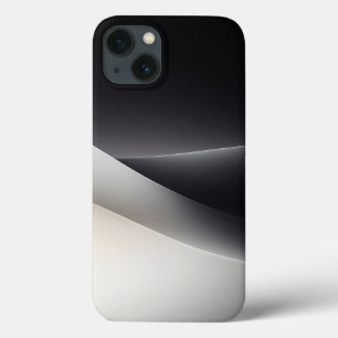 Étui de téléphone Minimaliste Monochrome Flow - Él