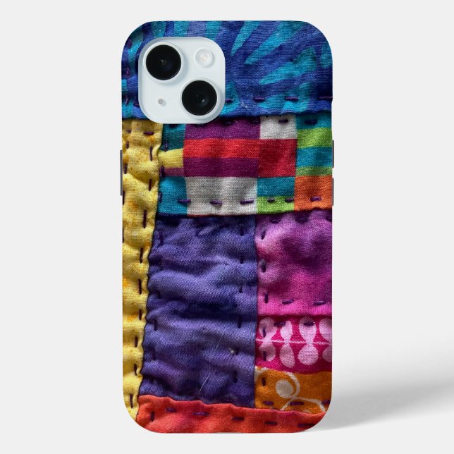 Étui de téléphone Modern Patchwork Quilt (Verso)