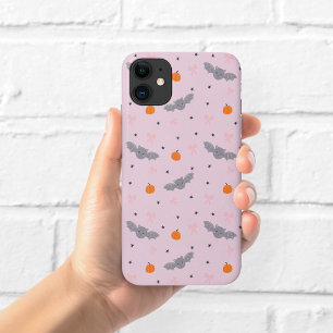 Étui de téléphone motif chauve-souris Halloween ro