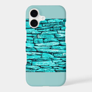 Étui de téléphone mural en pierres de turquoise