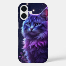 Étui de téléphone Mystical Galaxy Cat – Art cosmiq