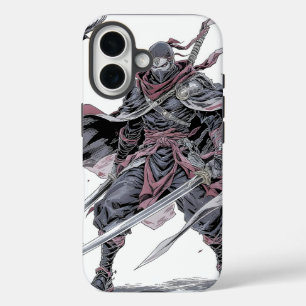 Étui de téléphone Ninja Cramoisi
