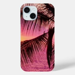 Étui de téléphone palmier