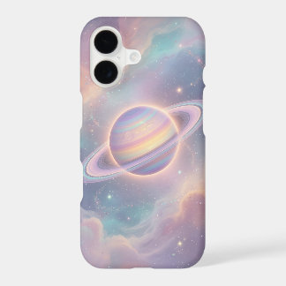 Étui de téléphone Pastel Saturn Planet | Rêveur