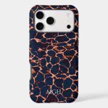 Étui de téléphone personnalisé avec monogramme en