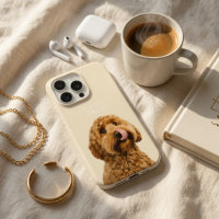 Étui de téléphone personnalisé avec photo de chien