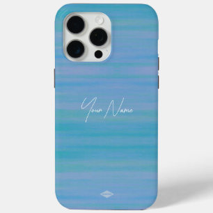 Étui de téléphone portable à l'aspect aquarelle bl