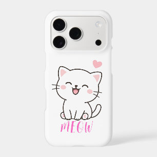 Étui de téléphone pour chat mignon Meow   Chat mig