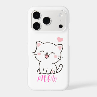 Étui de téléphone pour chat mignon Meow | Chat mig