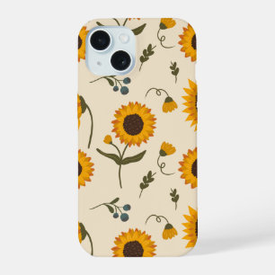 Étui de téléphone pour jardin de tournesols