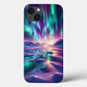 Étui de téléphone Radiant Aurora Borealis - Nord v