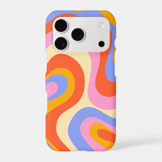 Étui de téléphone Retro Wave Bright