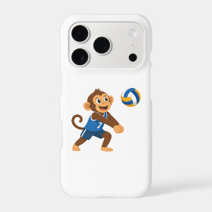 Étui de téléphone robuste pour singe de volley-bal