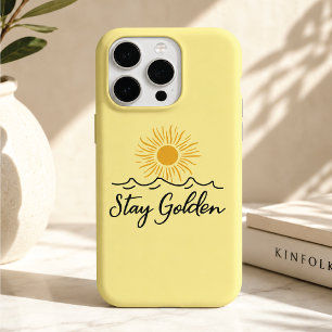 Étui de téléphone Stay Golden – Protecteur et insp
